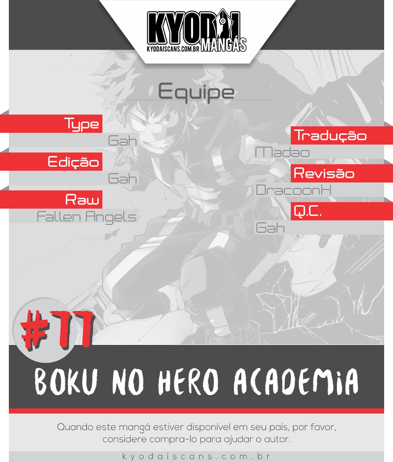 Boku no Hero Academia-Chapter 77